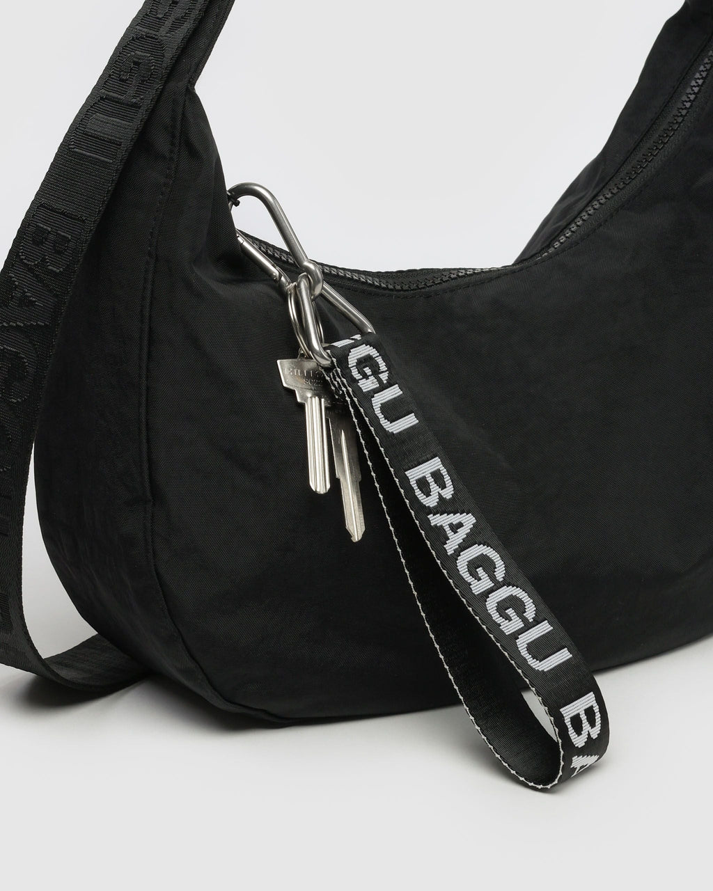 Everyday Carry Logo Keychain - Black and