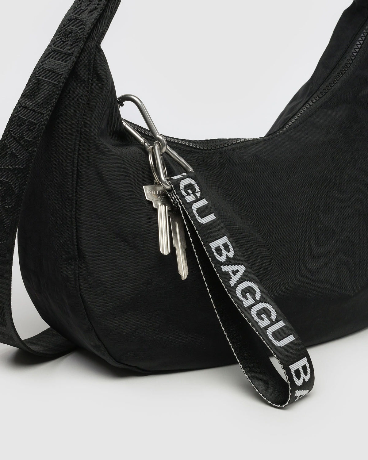 Everyday Carry Logo Keychain - Black and