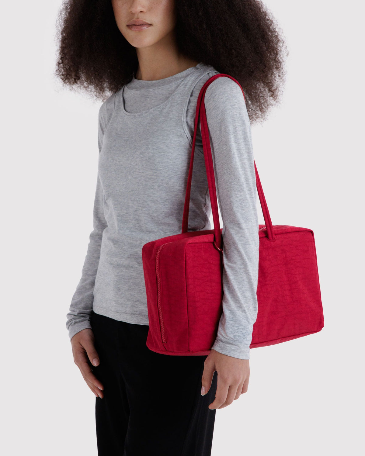 Versatile Carry Medium Nylon Bowler Bag -