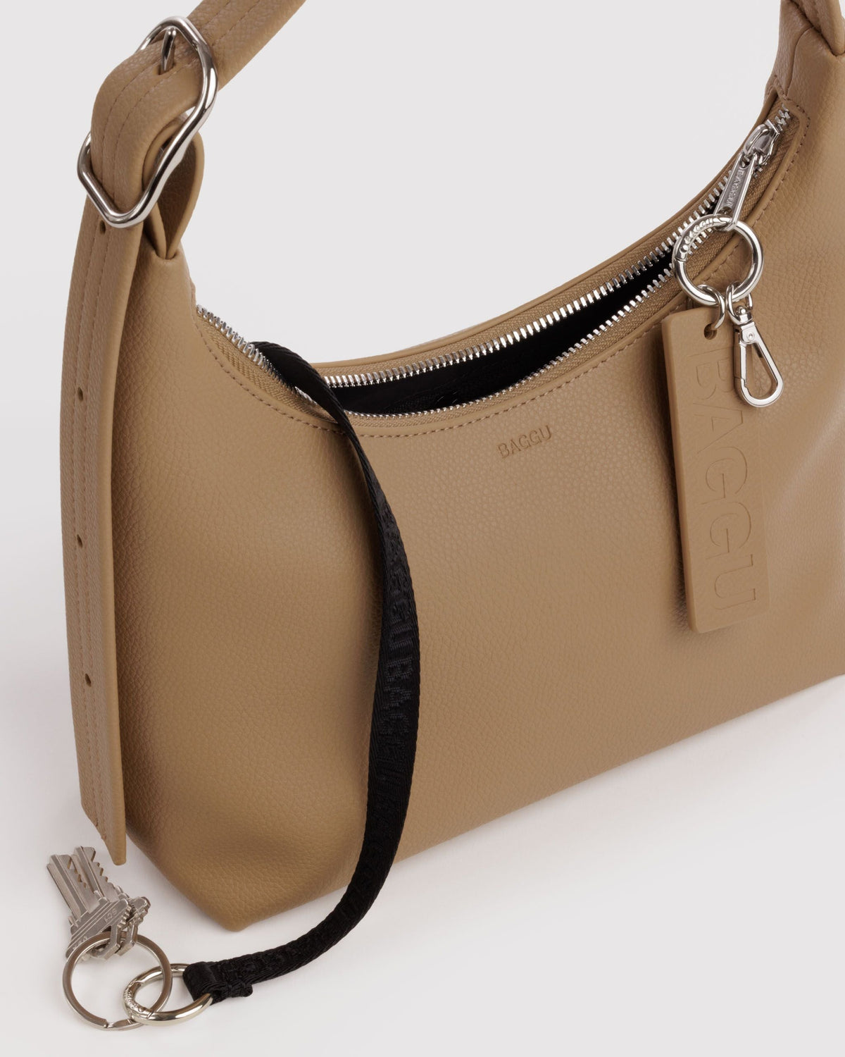 Practical Storage Mini Recycled Leather Shoulder Bag -